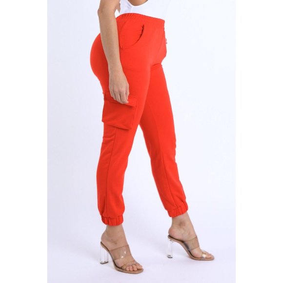 Boutique Pants - Women's Cargo Joggers Lightweight Hiking Pants Athletic Workout Lounge Casual